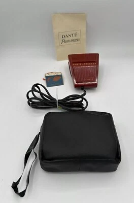 Du Pont Dante Regalos Para Hombres Teflón Eléctrico Rojo Pantalones Prensa Plancha Talla de Viaje Foto 1 de 4