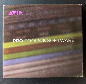 Avid Pro Tools 8 LE DVD Wallet for Win7 & 10, Mac 10.5.8.,10.6.8 & 10.8.5 - Picture 1 of 3