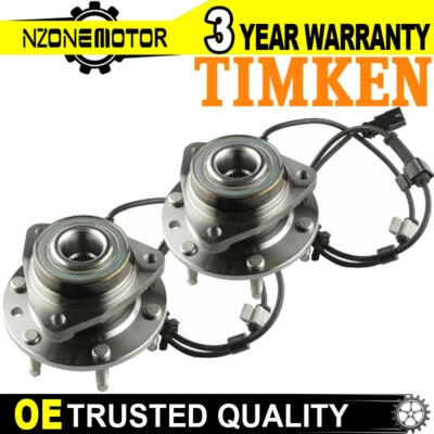 2x TIMKEN Front Wheel Hub Bearing Assembly For 02-09 GMC Envoy Chevy Trailblazer - Изображение 1 из 4