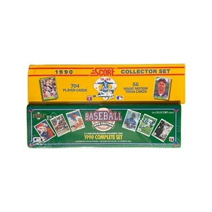 2 Set Lot-1990 Score Collector Set 1990 Upper Deck Complete Set Inc. High Number - Picture 1 of 12