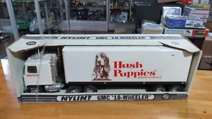 NYLINT GMC TRACTOR 18 WHEELER HUSH PUPPIES SHOES BASSET HOUND STEEL TRUCKING - Picture 1 of 13
