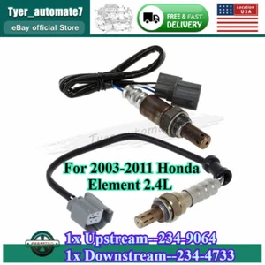 Sensor de oxígeno arriba+abajo 2 piezas para Honda Element 2003-2011 2,4 L 234-9064 234-4733 EE. UU. - Imagen 1 de 6