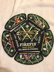 Mint 2017 National Jamboree 6 Piece JSP Set Del Mar Va Council Firefly