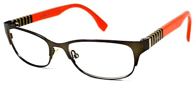 FENDI FF0033 EQP Italy Grey Matte/Orange 53-17-140 Eyeglasses Frame - Image 1 of 4