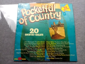 Pocket Full Of Country Compilation 12" Vinyl Record 20 Country Greats Dyna House - Picture 1 of 10