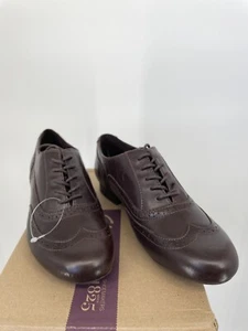 Clarks Mens Shoes Bayham Rose Brown Leather Cuir Marron Size 9M 261111444065 NWB - Picture 1 of 5