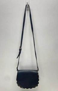 Zara Metal Trim Small Crossbody Black - Picture 1 of 6