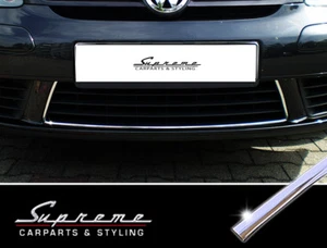 Listones decorativos cromados VW Golf 5 V Plus Cross 1K para parrilla inferior arco 3M - Imagen 1 de 4