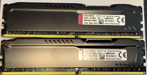 Kingston HX421C14FBK2/32 HyperX Fury 32GB (Kit of 2x16GB) DDR4-2133 CL14 Desktop - Picture 1 of 2
