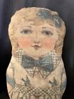 ANTIQUE RAG DOLL Vintage 1900 Repro cloth Doll MISS MOLLY