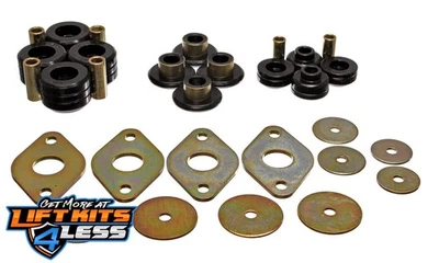 Energy Suspension Body Mount Set - Black - Performance Polyurethane - Image 1 of 2
