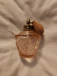 piccole bottiglie profumo vintage vetro rosa colorato antico bulbo spremitura decorativo - Foto 1 di 11