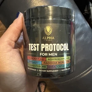Alpha Tribe Test Protocol Men 120 Capsules - Picture 1 of 5