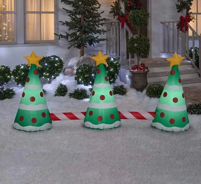 Marcador de camino LED de 4,3' de largo para árbol de Navidad inflable de Gemmy NUEVO Foto 1 de 2