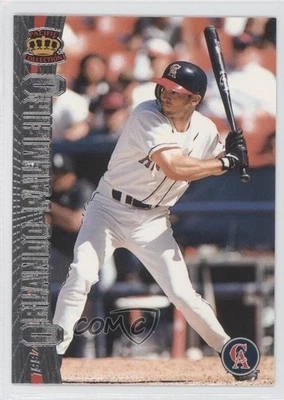 1997 Pacific Crown Collection Silver Orlando Palmeiro #11 - Image 1 of 2