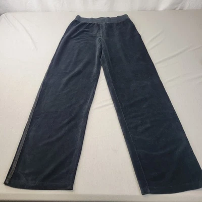 Pantalones Sag Harbor Talla Pequeña Pana Negro Residuos Elásticos De Colección DEFECTUOSOS Foto 1 de 4