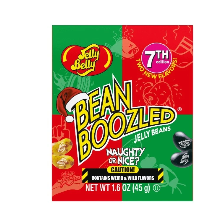 3x Jelly Belly Beans Boozled 2025 Holiday 7th Edition 1.6oz Ea Naughty or Bonito Foto 1 de 1