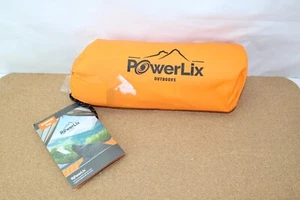 Powerlix Outdoors Camping Sleeping Pad Air Mattress Orange New - Picture 1 of 4
