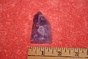 Gran pieza de fluorita de cristal púrpura - Imagen 1 de 4