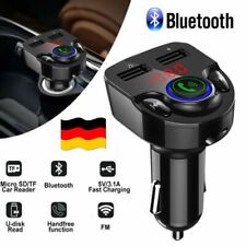 Bluetooth FM Transmitter Auto MP3 Player USB KFZ Radio Audio Adapter Ladegerät 