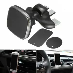 360º Car Cell Phone Mount Holder Magnetic Stand CD Slot For iPhone Samsung - Picture 1 of 10