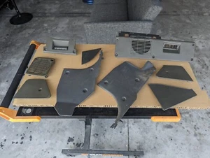 88 FC Mazda GTU RX7 faded gray dash speaker covers dash panels trim panels - Picture 1 of 14