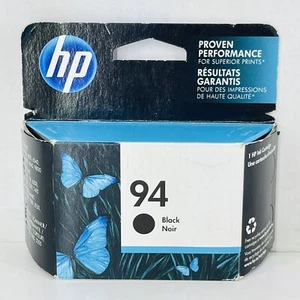 HP 94 Original Black Ink Cartridge C8765WN 140 Exp May 2020 PACKAGE WEAR - Picture 1 of 9