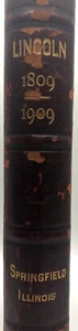 Lincoln Centennial Addresses 1909 1. Aufl. Leder HC Rare Booker T. Washington - Bild 1 von 12