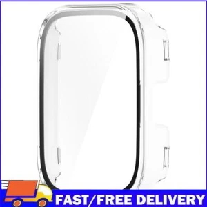 Hard PC Case + Tempered Glass Screen Protector for Amazfit Bip 5 Unity (White) - Zdjęcie 1 z 12