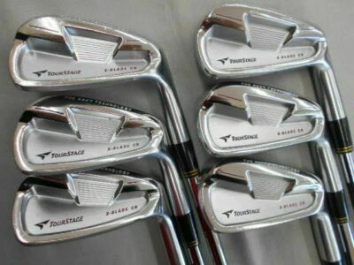 Bridgestone TourStage X-BLADECB 2008 6PC NSPROWF R-FLEX IRONS SET Golf - Image 1 of 4