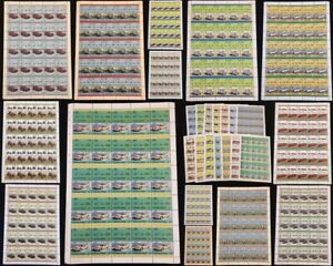 TUVALU Cars Automobiles Sheets x 14(700 Stamps) BLK38