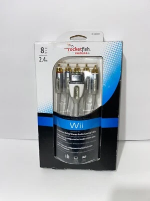 Rocketfish Gaming 8ft Component Video/Stereo Audio Cable - Nintendo Wii - Image 1 of 4