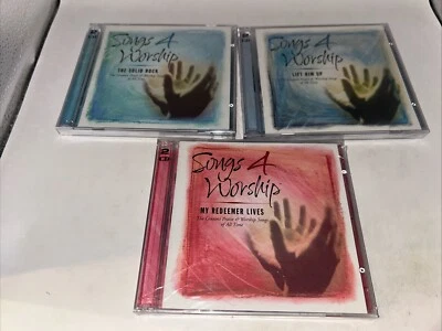 SONGS 4 WORSHIP My Redeemer Lives The Solid Rock Lift Him Up Brand New Sealed - Image 1 of 4