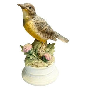 National Potteries Limited Edition Series Meadowlark Bird Figurine - Picture 1 of 5