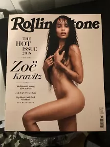 ROLLING STONE ZOE KRAVITZ MAGAZINE - Picture 1 of 1