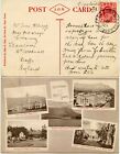 Transvaal 1913 Franking On Fine Cape Of Good Hope Ppc Alfred Docks Postmark