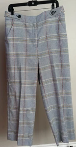 NWT Veronica Beard Womens Pants Size 12 Retail $395 Plaid - Picture 1 of 4