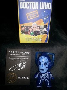 Titan Dr Who Cyberman Rebel Chase Variant #1 of 3 SIGNED NUMBERED ARTIST PROOF - Picture 1 of 3