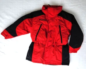 Columbia Boys Dawn Insulated Puffer Winter Jacket Coat Red/Black Sz 6/7 - Picture 1 of 4