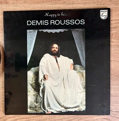 Demis Roussos – Happy to Be… (Vinyl LP, 1976, Philips 9101 027, UK Pressing) - Image 1 of 4