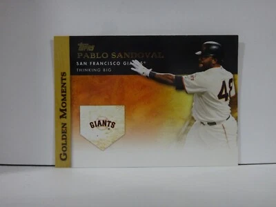 2012 (GIANTS) Topps Golden Moments Series 2 #GM7 Pablo Sandoval - Image 1 of 2
