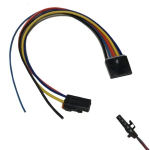 New 2 Heads 5 Wires Blower Motor Pigtail Connector Harness For Ford Chevrolet - Picture 1 of 4