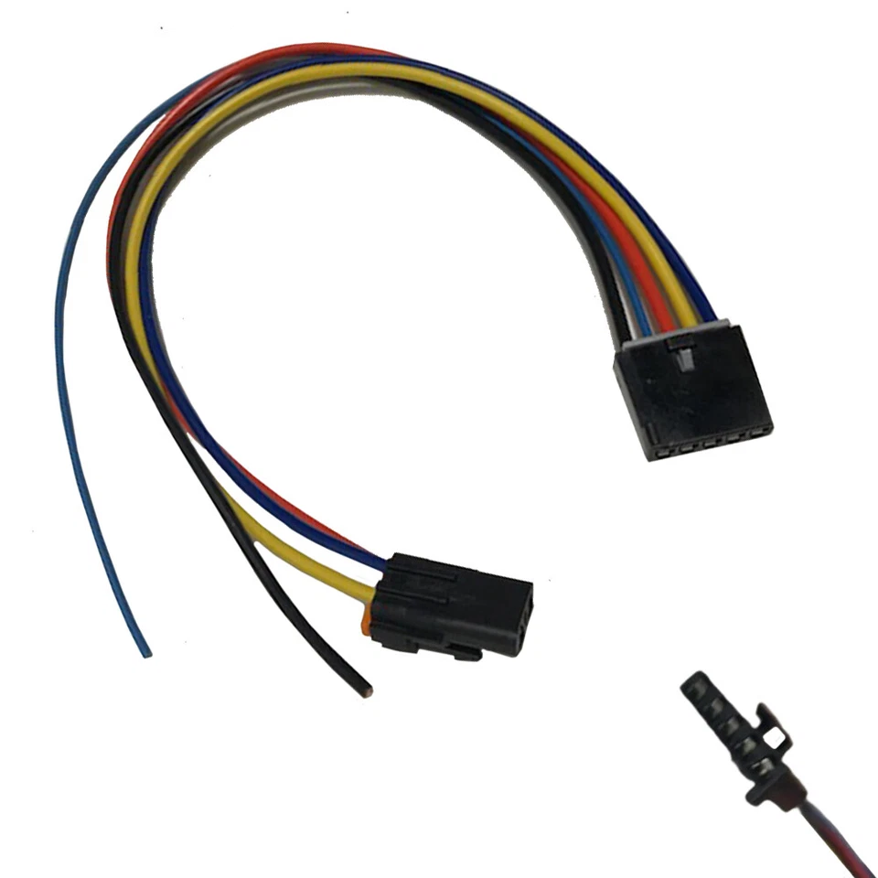 Nuevo arnés conector coleta motor soplador 5 cables 2 cabezales para Ford Chevrolet Foto 1 de 4
