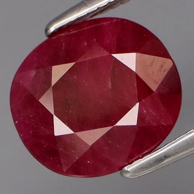 2.60Ct.Museum Gem! Natural Top Red Normal Heated Ruby Myanmar - Image 1 of 4