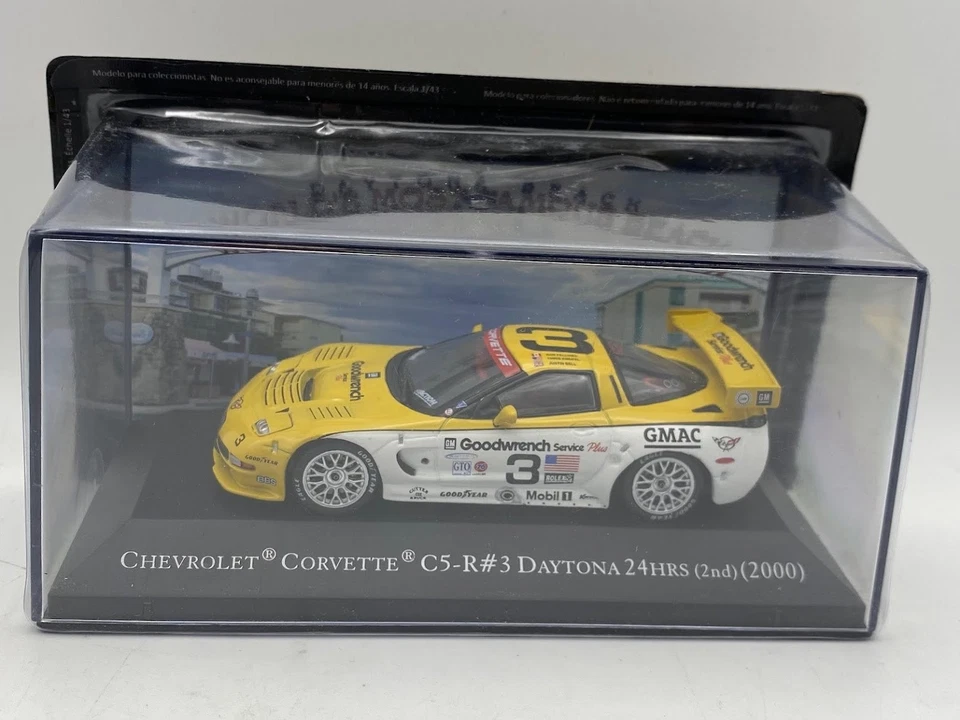 CHEVROLET Corvette C5-R #3 Daytona 2000 1:43 racing 2° posto Ixo Altaya - Immagine 1 di 1