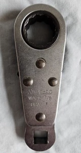 Snap-On WA28 7/8” Tie Rod Adjusting 12 Point 1/2" Drive Ratchet Head Only USA - Picture 1 of 6