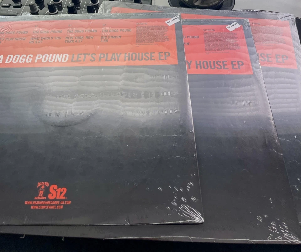 Tha Dogg Pound – Let's Play House/NY NY EP 12" In OG Cover SEALED MINT Foto 1 de 4
