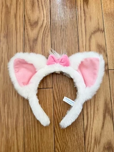 Tokyo Disney Resort Marie The Aristocats Cat Headband Ears Japan USED - Picture 1 of 4