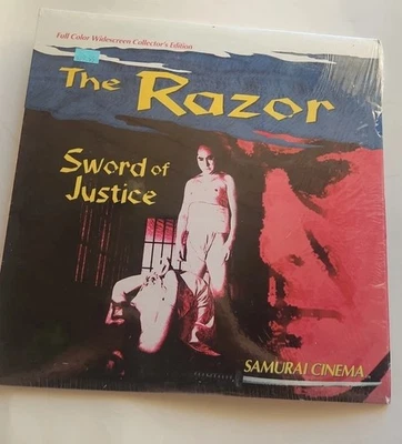 The Razor Sword of Justice Laserdisc Shintarô Katsu Widescreen Hanzo Samurai RA1 - Image 1 of 4