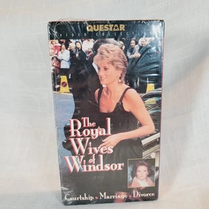 The Royal Wives Of Windsor Rare VHS Courtship Marriage Divorce Princess Diana  - Foto 1 di 24